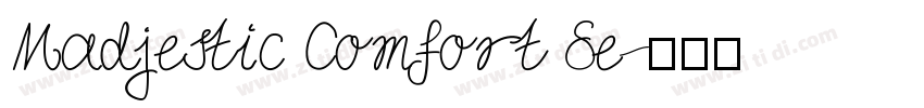 Madjestic Comfort Se字体转换